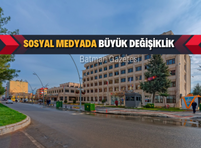 SOSYAL MEDYA PAYLAŞIMLARI SİLİNDİ