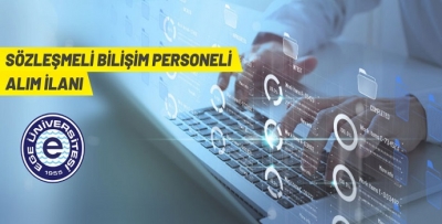 SÖZLEŞMELİ BİLİŞİM PERSONELİ ALINACAK