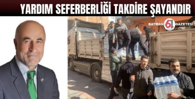 SP: YARDIM SEFERBERLİĞİ TAKDİRE ŞAYANDIR