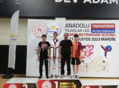 Taekwondo’da finale yükseldi