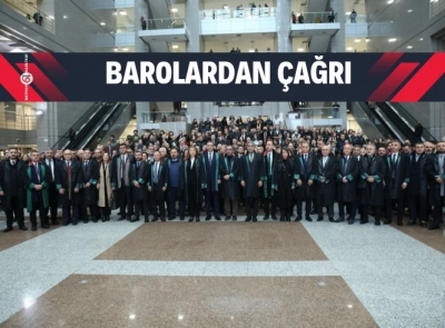 TBB ve Barolardan 'Hukuk Devletine Saygı' çağrısı 