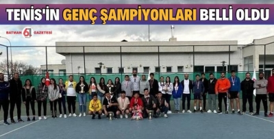 TENİSİN GENÇ ŞAMPİYONLARI BELLİ OLDU