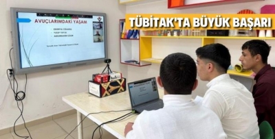 TÜBİTAK YARIŞMALARINDA BÜYÜK BAŞARI