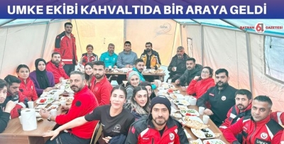 UMKE EKİBİ KAHVALTIDA BİR ARAYA GELDİ