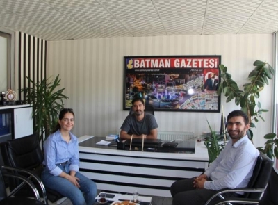 Üniversite Basın Koordinatörü Gazetemizdeydi