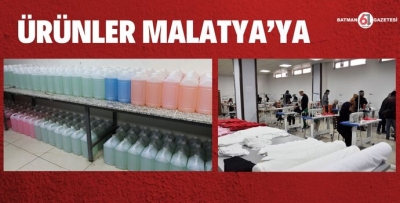 ÜRÜNLER MALATYA’YA