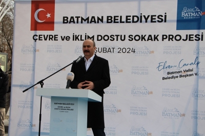 VALİ CANALP: BATMAN’IN GİRİŞLERİ YEŞİLLENECEK