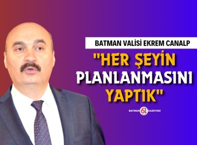 Vali Canalp: Kentsel dönüşümü sağlayacağız