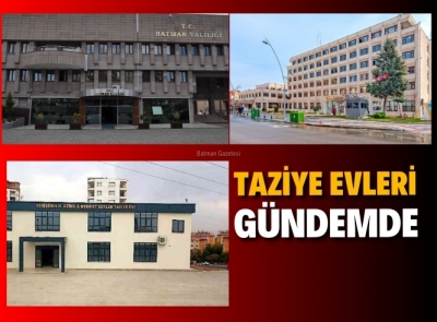 VALİLİK'TEN 'TAZİYE EVİ' AÇIKLAMASI