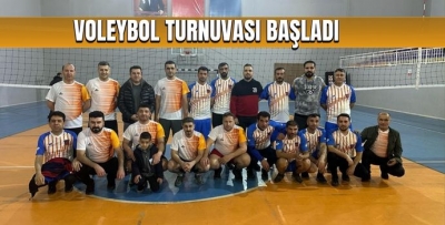 VOLEYBOL TURNUVASI BAŞLADI