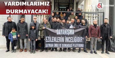 YARDIMLARIMIZ DURMAYACAK!