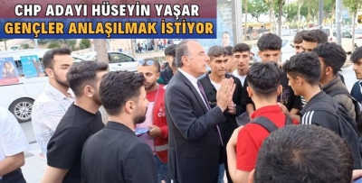 YAŞAR “GENÇLERİN SORUNLARI İÇİN BURADAYIZ”