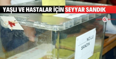 YAŞLI VE HASTALAR İÇİN SEYYAR SANDIK