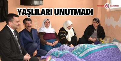 YAŞLILARI UNUTMADI