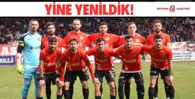 YİNE YENİLDİK!