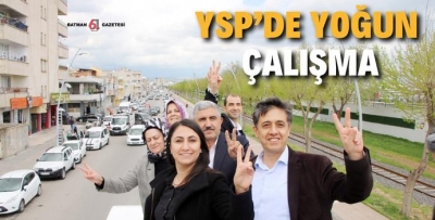 YSP’DE YOĞUN ÇALIŞMA