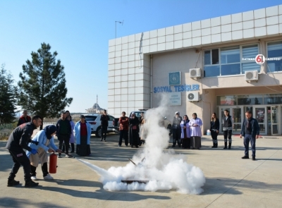 Yurtta  ‘Yangın Tatbikatı ve Eğitimi’