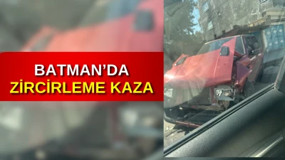 ZİNCİRLEME KAZA MEYDANA GELDİ