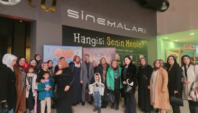 Çatom Kadınları Sinema Etkinliğinde Buluştu