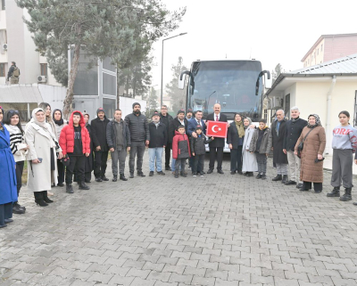 Şehit Aileleri ve Gaziler Karadeniz’e Uğurlandı