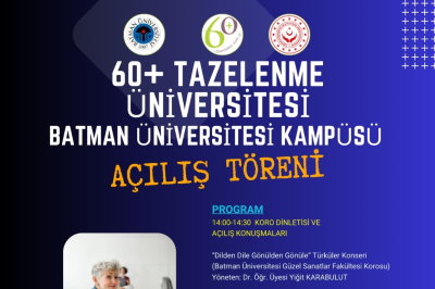 TAZELENME ÜNİVERSİTESİ EĞİTİMLERİ BAŞLIYOR